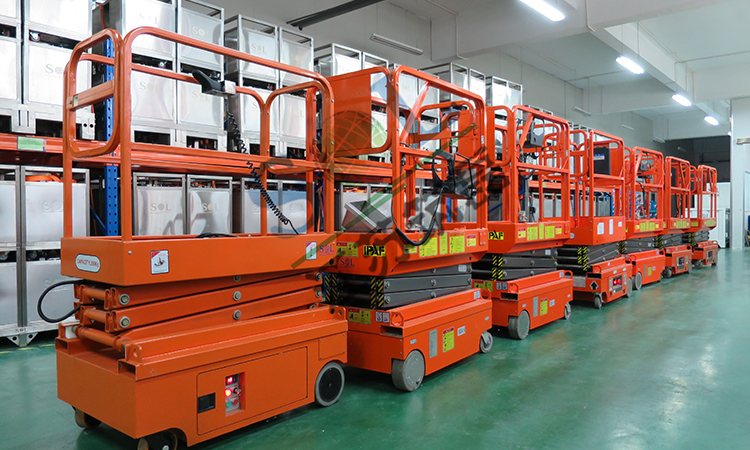 高所作業用リフトプラットフォーム