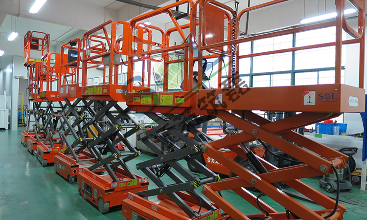 高所作業用リフトプラットフォーム