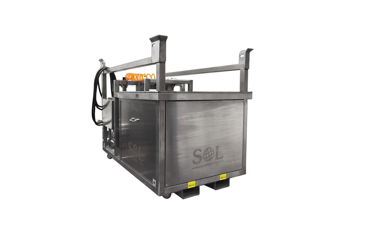 災害用超音波洗浄システム