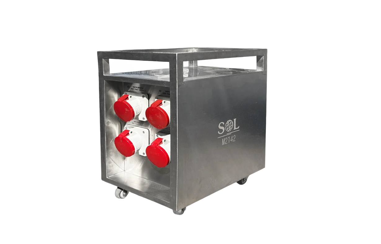 災害後専用三防給電システム